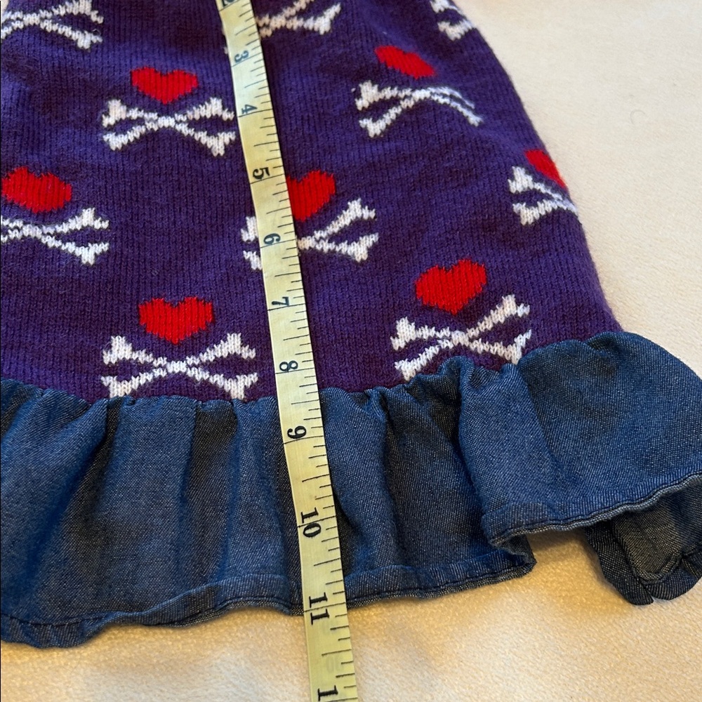 Three Cute Dog Sweaters - Heart & Stripe Designs XS - Picture 7 of 7